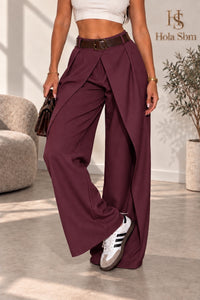 Pantalone Folden bordeaux