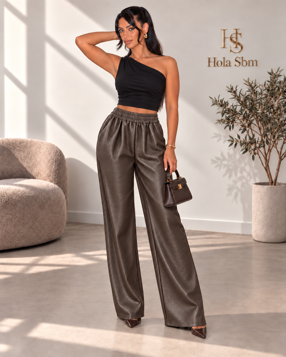 Pantalone Zelvianne Marrone