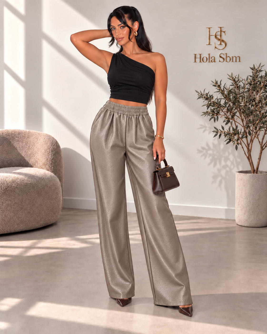 Pantalone Zelvianne Tortora