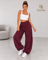 Pantatuta Alicia bordeaux - look completo