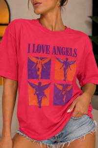 T-Shirt WINGS fucsia