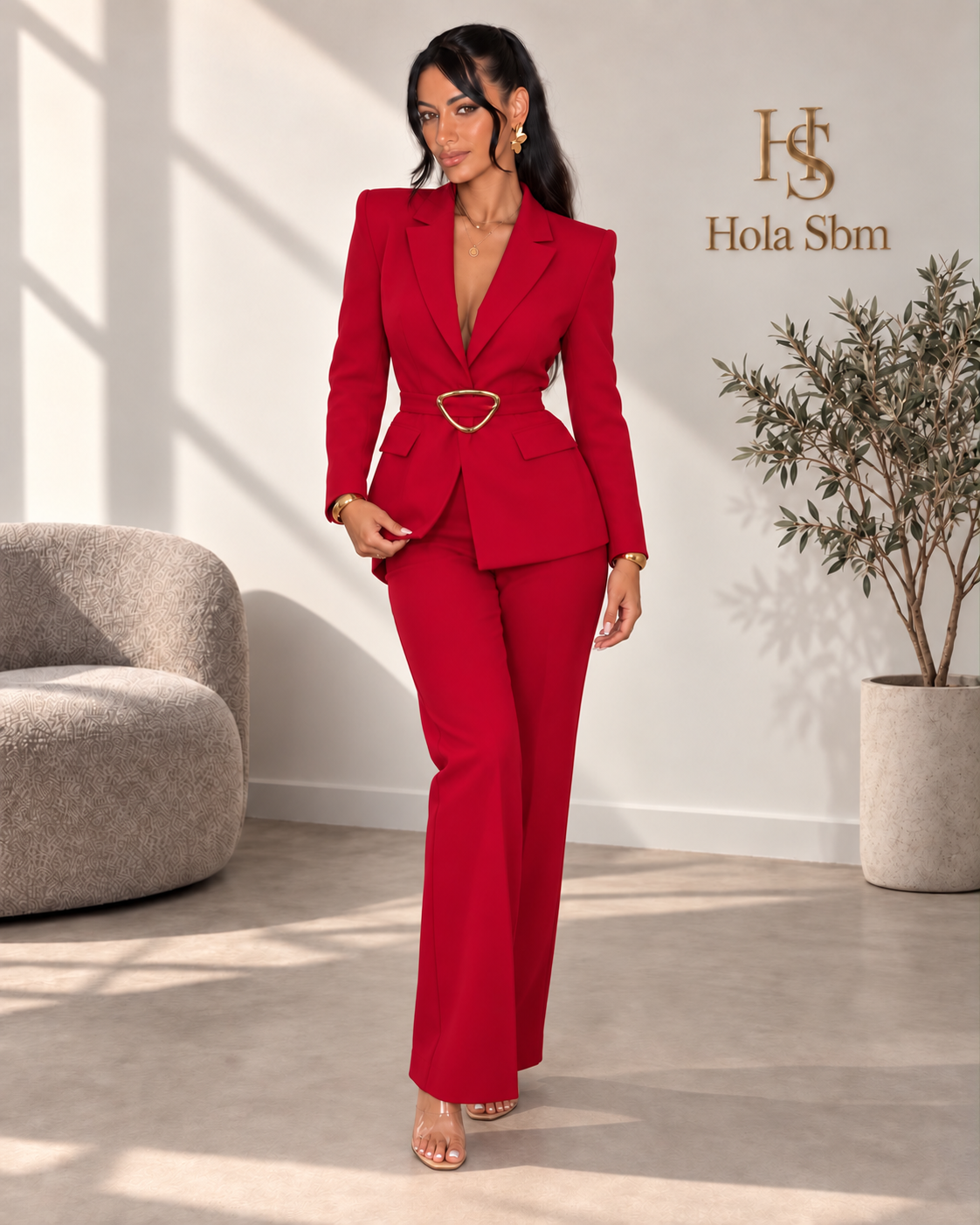 Tailleur Elaris - Rosso