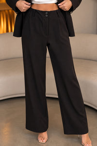 Tailleur Rosalba dettaglio pantalone nero